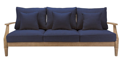 Martinique Wood Patio Sofa