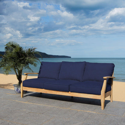 Martinique Wood Patio Sofa
