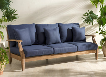 Martinique Wood Patio Sofa