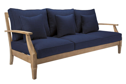 Martinique Wood Patio Sofa