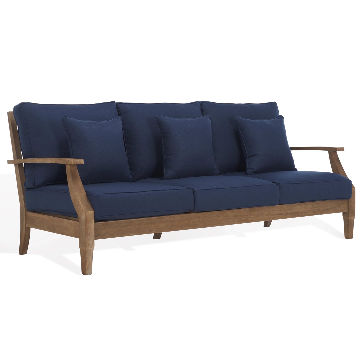 Martinique Wood Patio Sofa