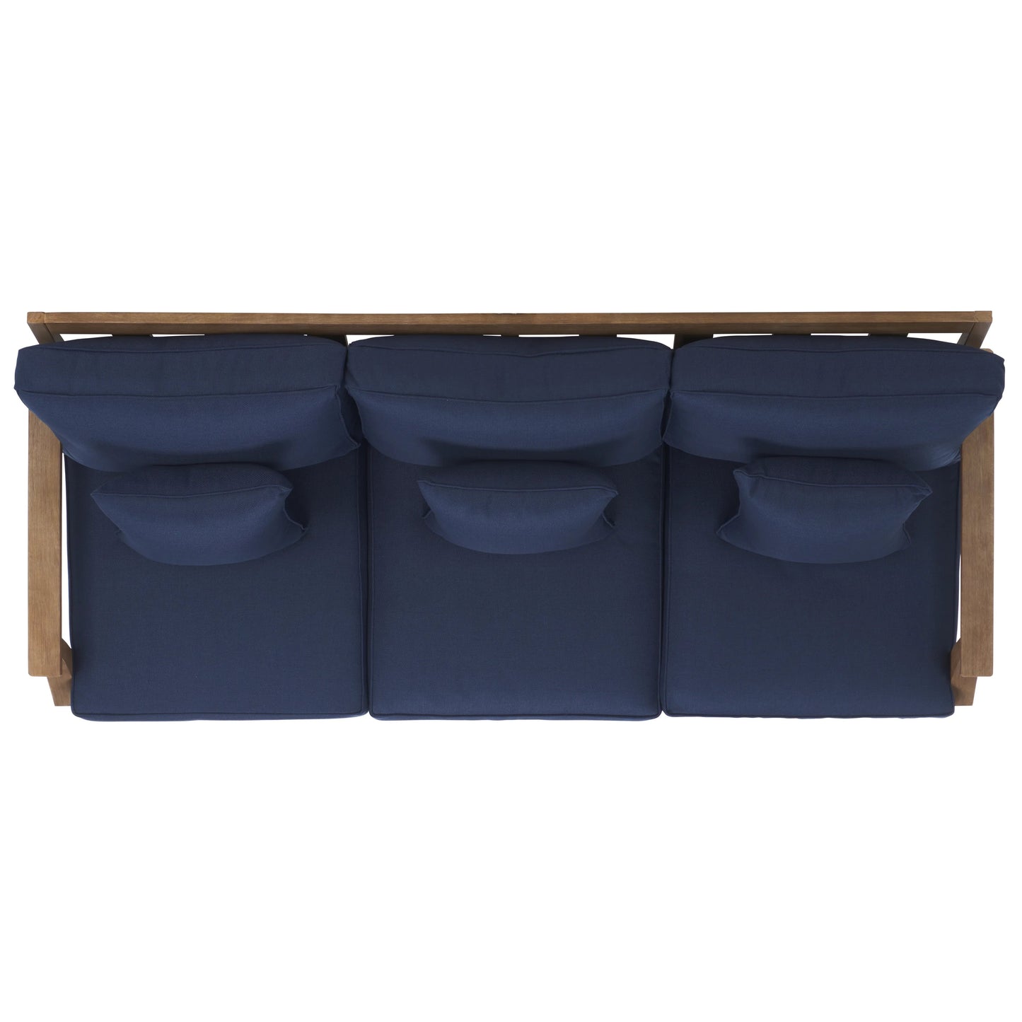 Martinique Wood Patio Sofa