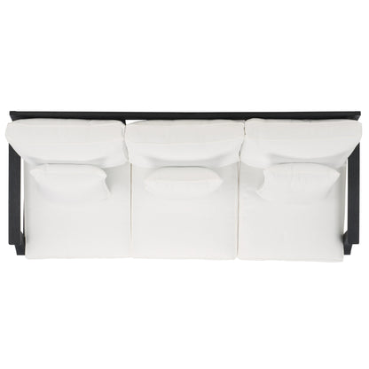 Martinique Wood Patio Sofa