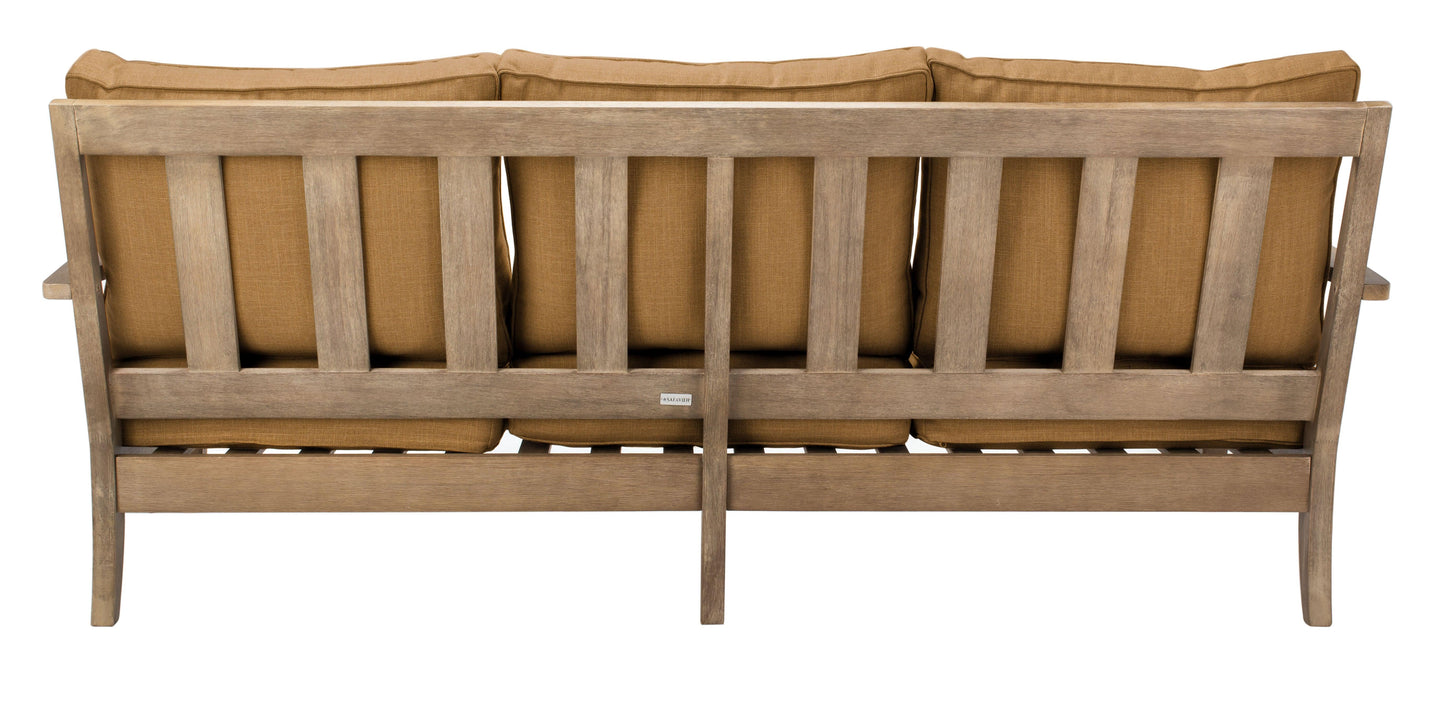 Martinique Wood Patio Sofa
