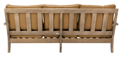 Martinique Wood Patio Sofa
