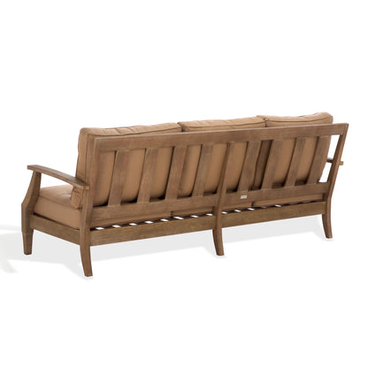 Martinique Wood Patio Sofa