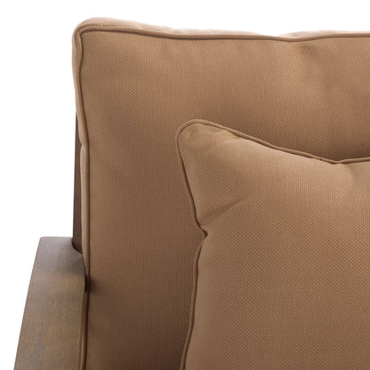 Martinique Wood Patio Sofa