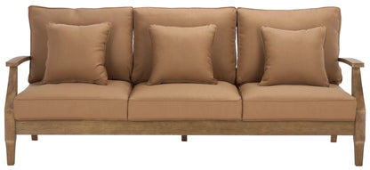 Martinique Wood Patio Sofa
