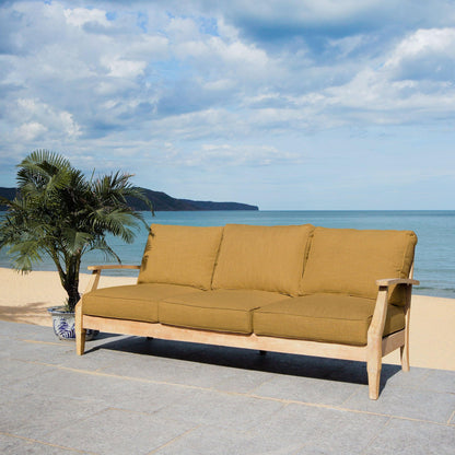 Martinique Wood Patio Sofa