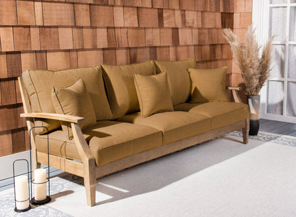 Martinique Wood Patio Sofa