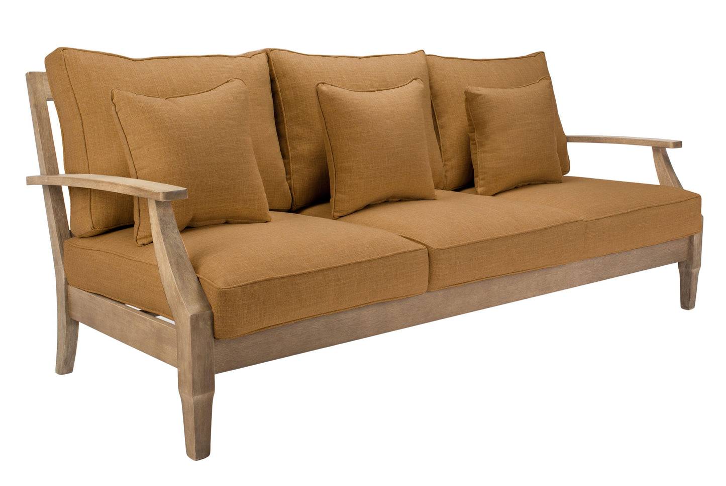 Martinique Wood Patio Sofa