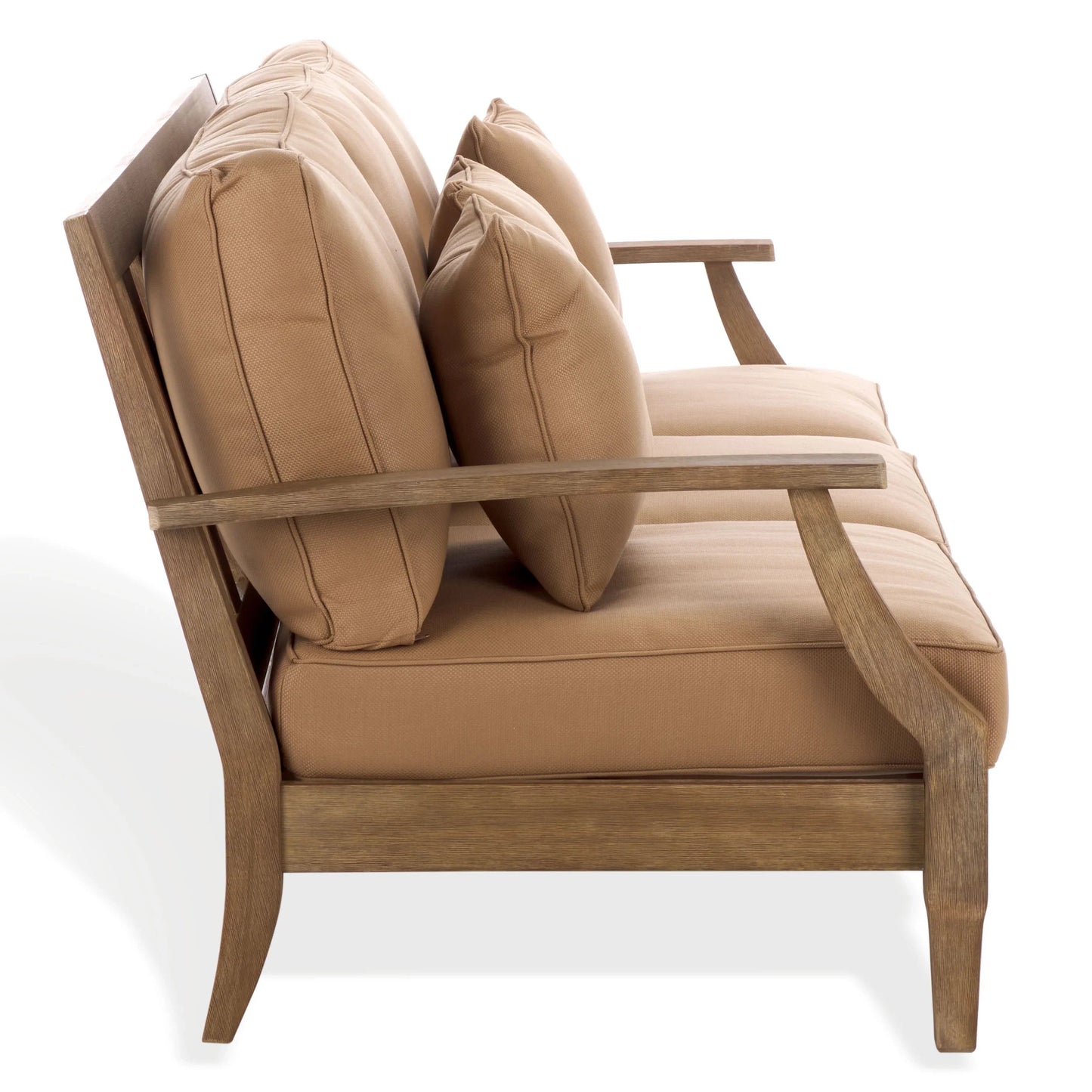 Martinique Wood Patio Sofa