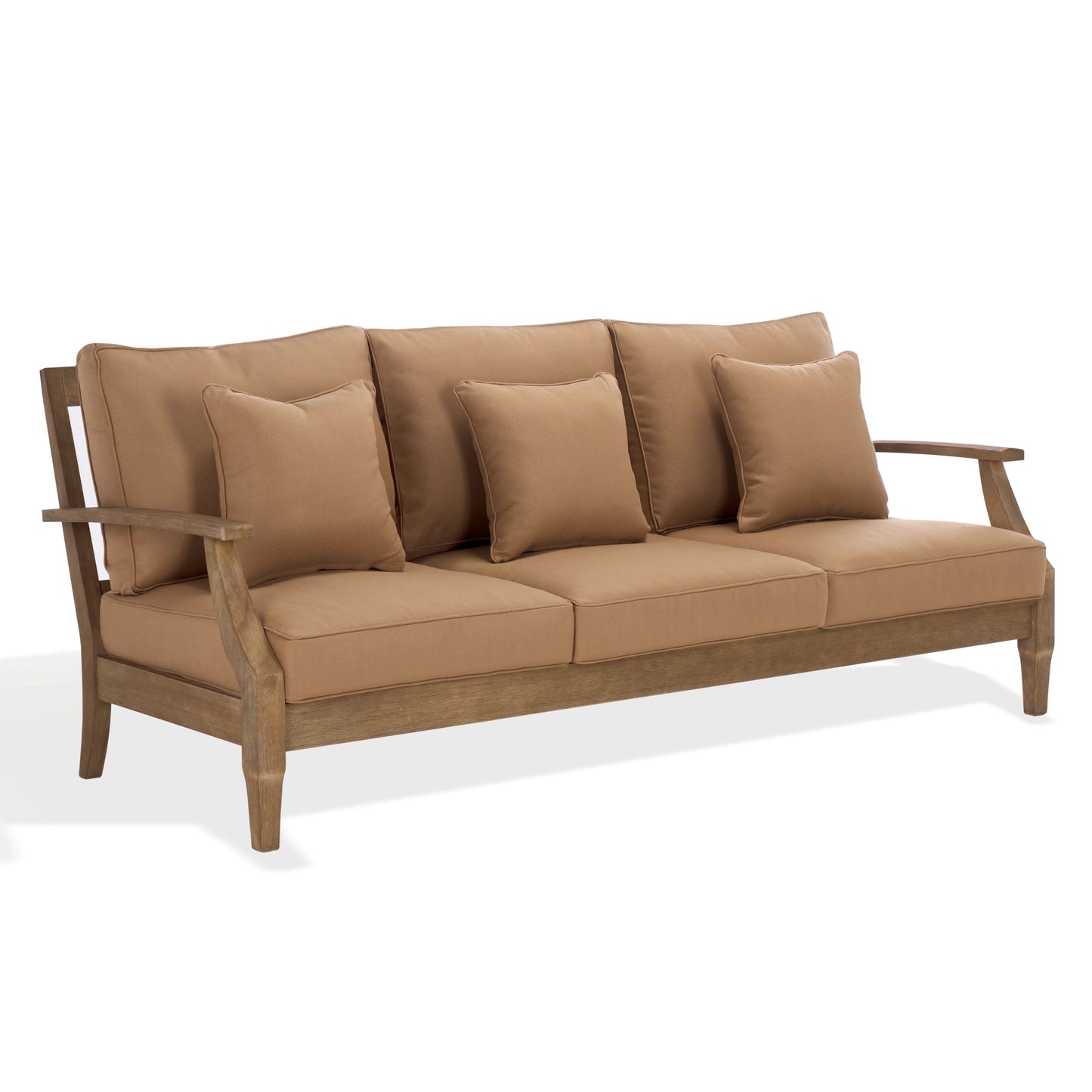 Martinique Wood Patio Sofa