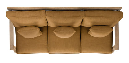 Martinique Wood Patio Sofa