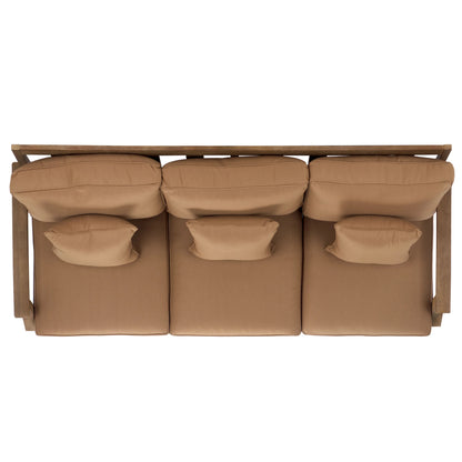 Martinique Wood Patio Sofa