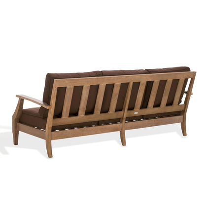 Martinique Wood Patio Sofa