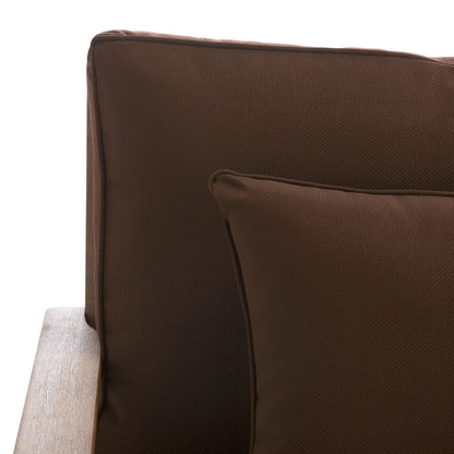 Martinique Wood Patio Sofa