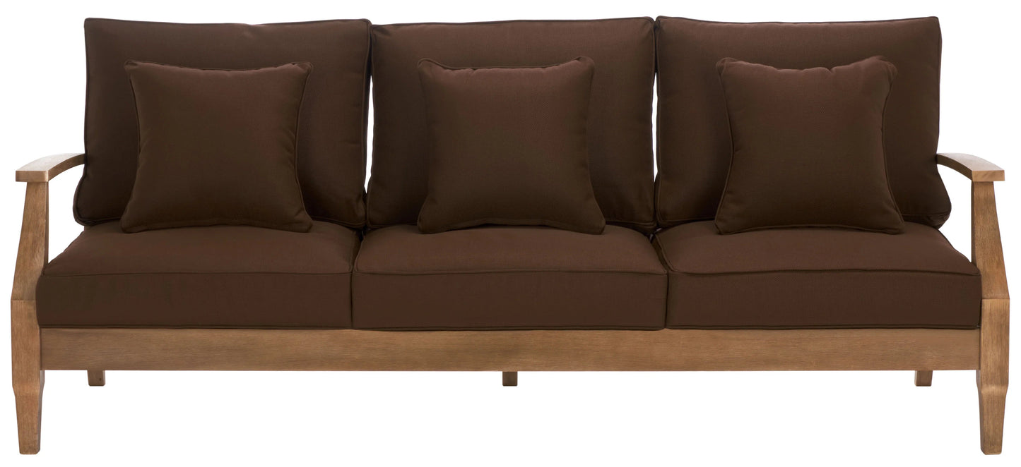 Martinique Wood Patio Sofa