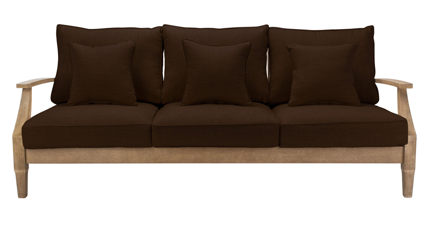 Martinique Wood Patio Sofa