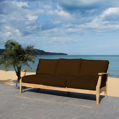 Martinique Wood Patio Sofa