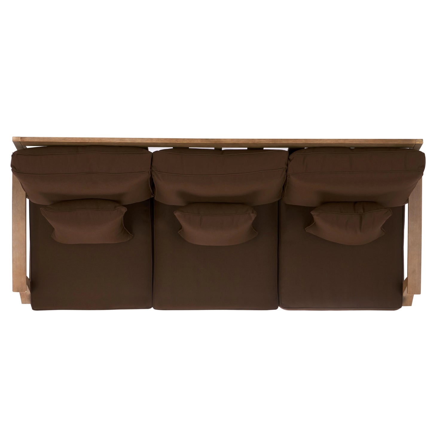 Martinique Wood Patio Sofa