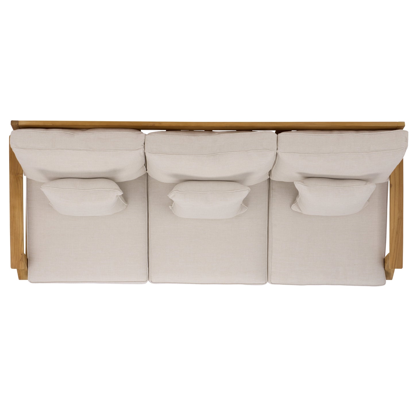 Martinique Teakwood Patio Sofa