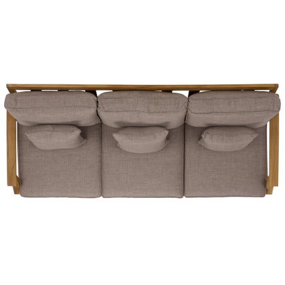 Martinique Teakwood Patio Sofa