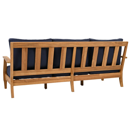 Martinique Teakwood Patio Sofa