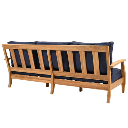 Martinique Teakwood Patio Sofa