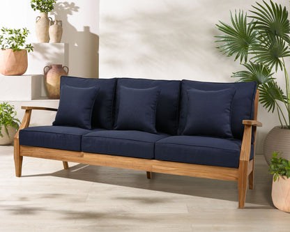 Martinique Teakwood Patio Sofa