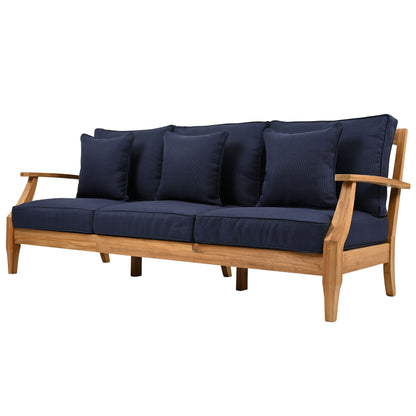 Martinique Teakwood Patio Sofa