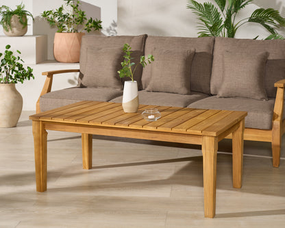 Martinique Teakwood Patio Coffee Table