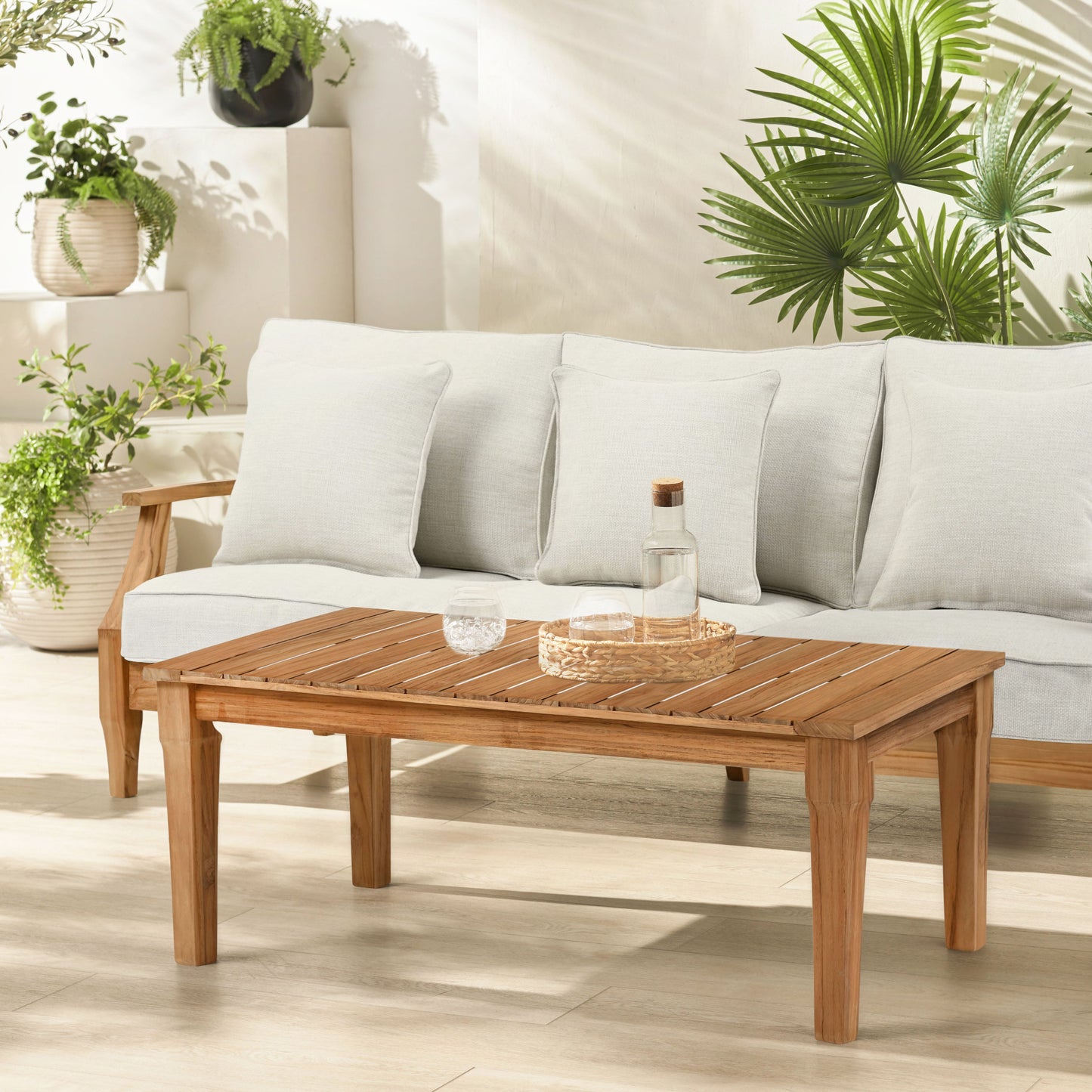 Martinique Teakwood Patio Coffee Table