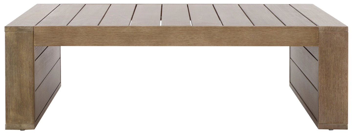 Santiago Eucalyptus Patio Coffee Table