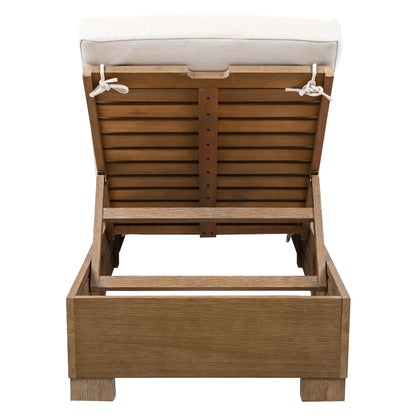 Blanquilla Eucalyptus Chaise Lounge