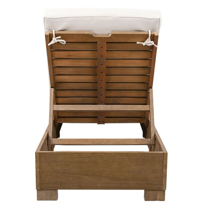 Blanquilla Eucalyptus Chaise Lounge