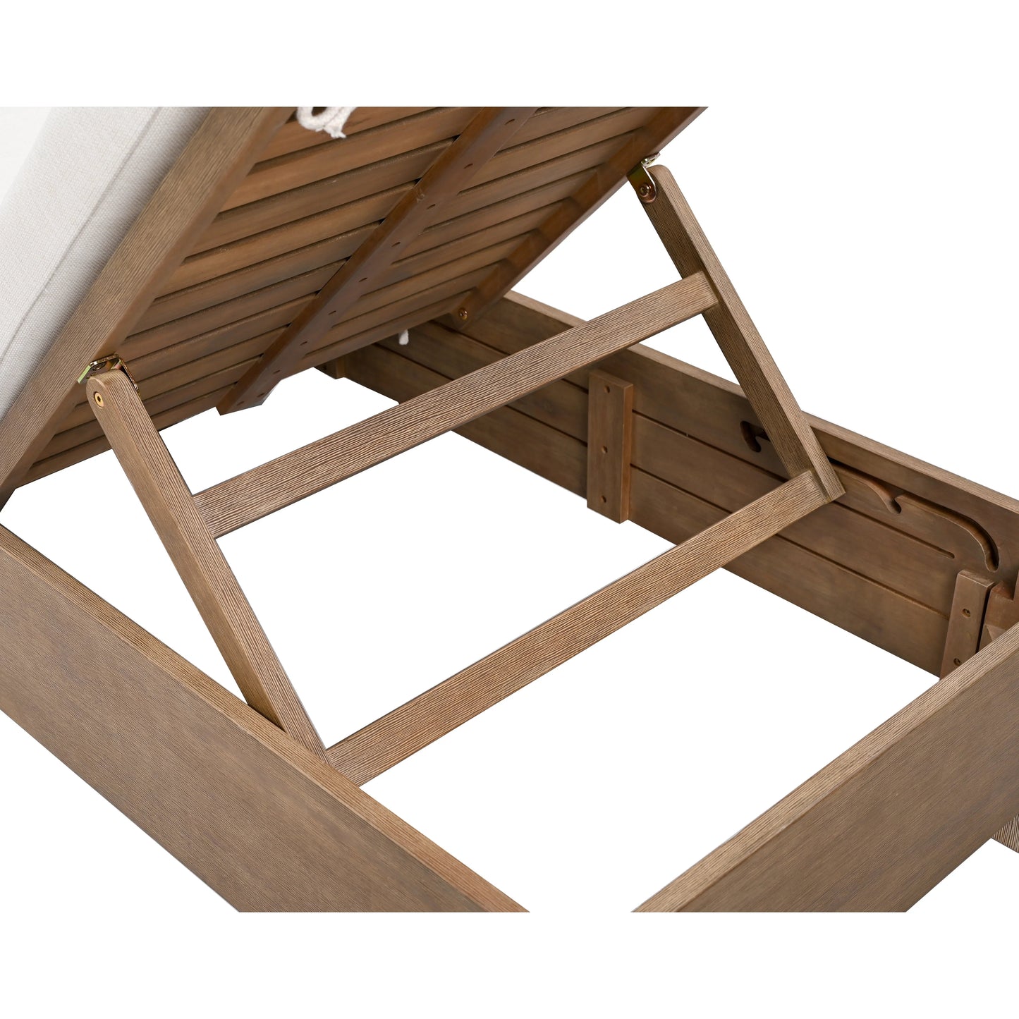 Blanquilla Eucalyptus Chaise Lounge