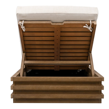 Barbados Eucalyptus Chaise Lounge