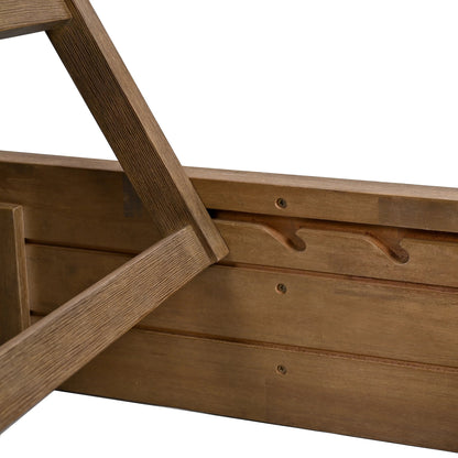 Barbados Eucalyptus Chaise Lounge