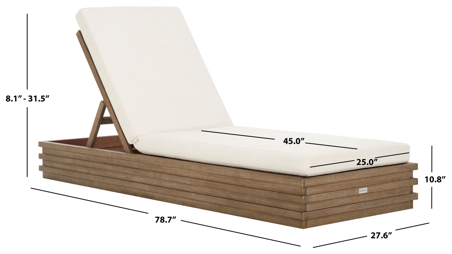 Barbados Eucalyptus Chaise Lounge