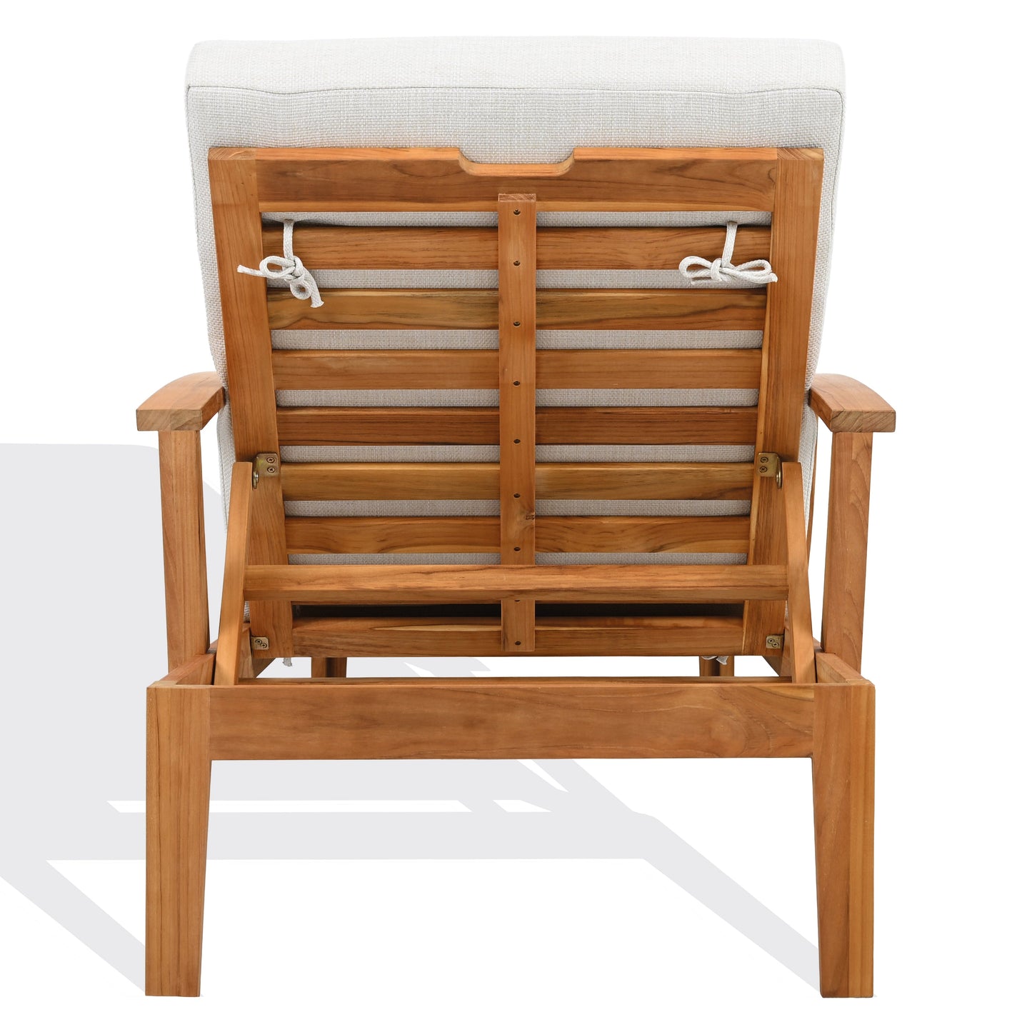 Martinique Teakwood Patio Chaise Lounge