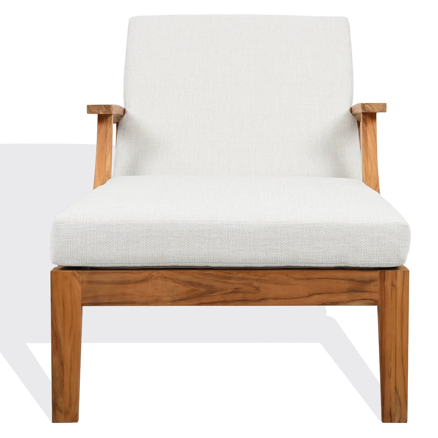 Martinique Teakwood Patio Chaise Lounge