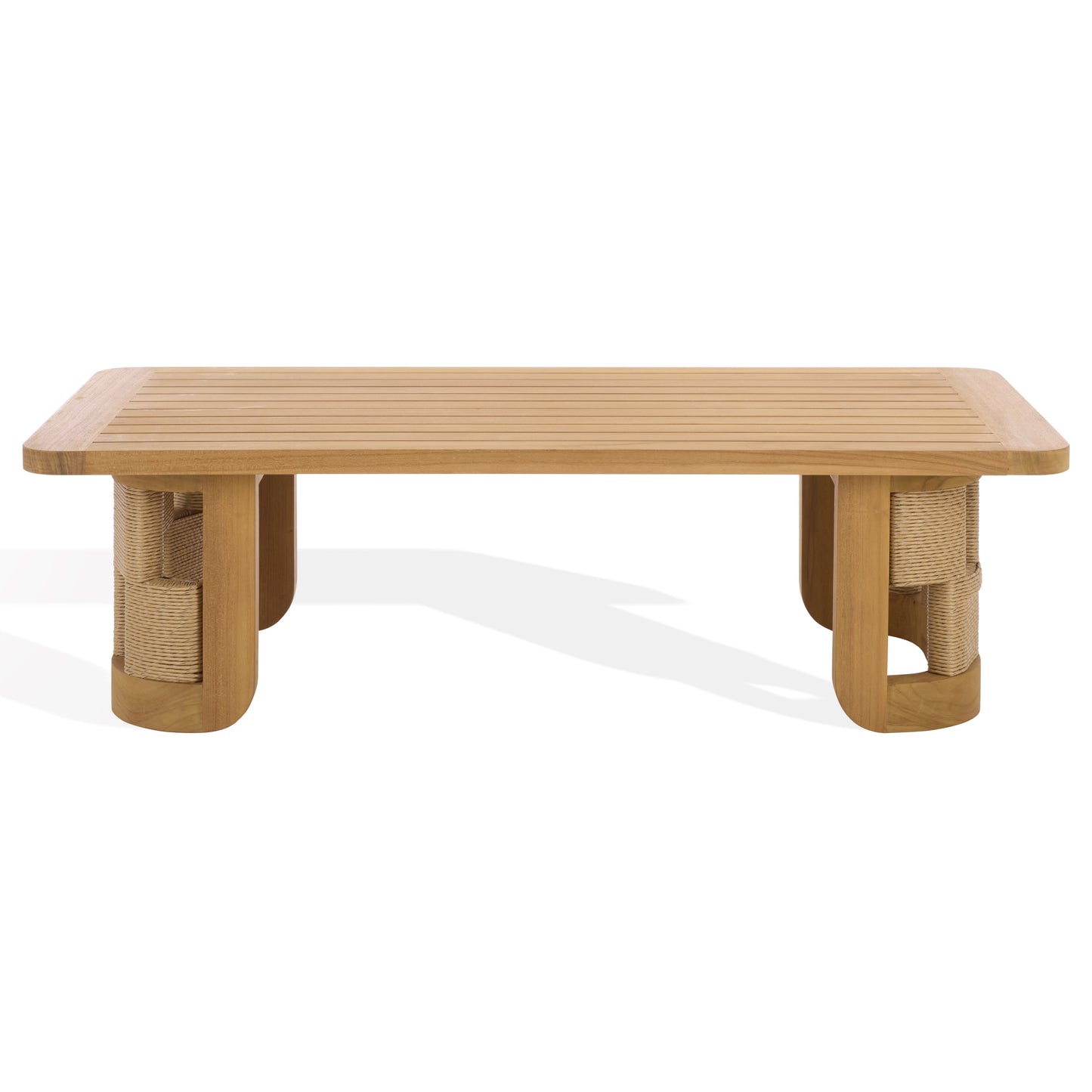 Skipper Teak And Hyacinth Outdoor Coffee Table