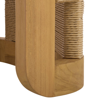 Skipper Teak And Hyacinth Outdoor Coffee Table