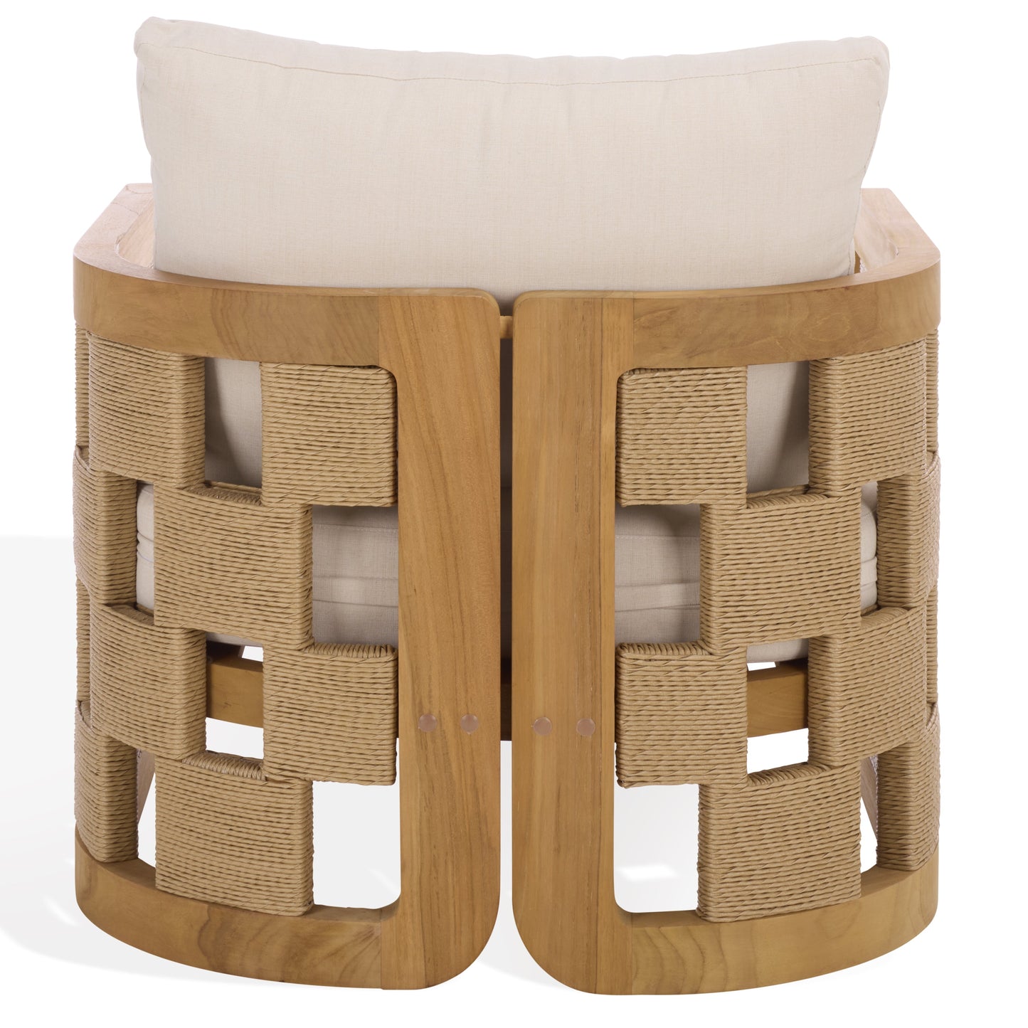 Skipper Teak And Hyacinth Patio Chair