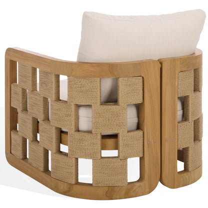 Skipper Teak And Hyacinth Patio Chair