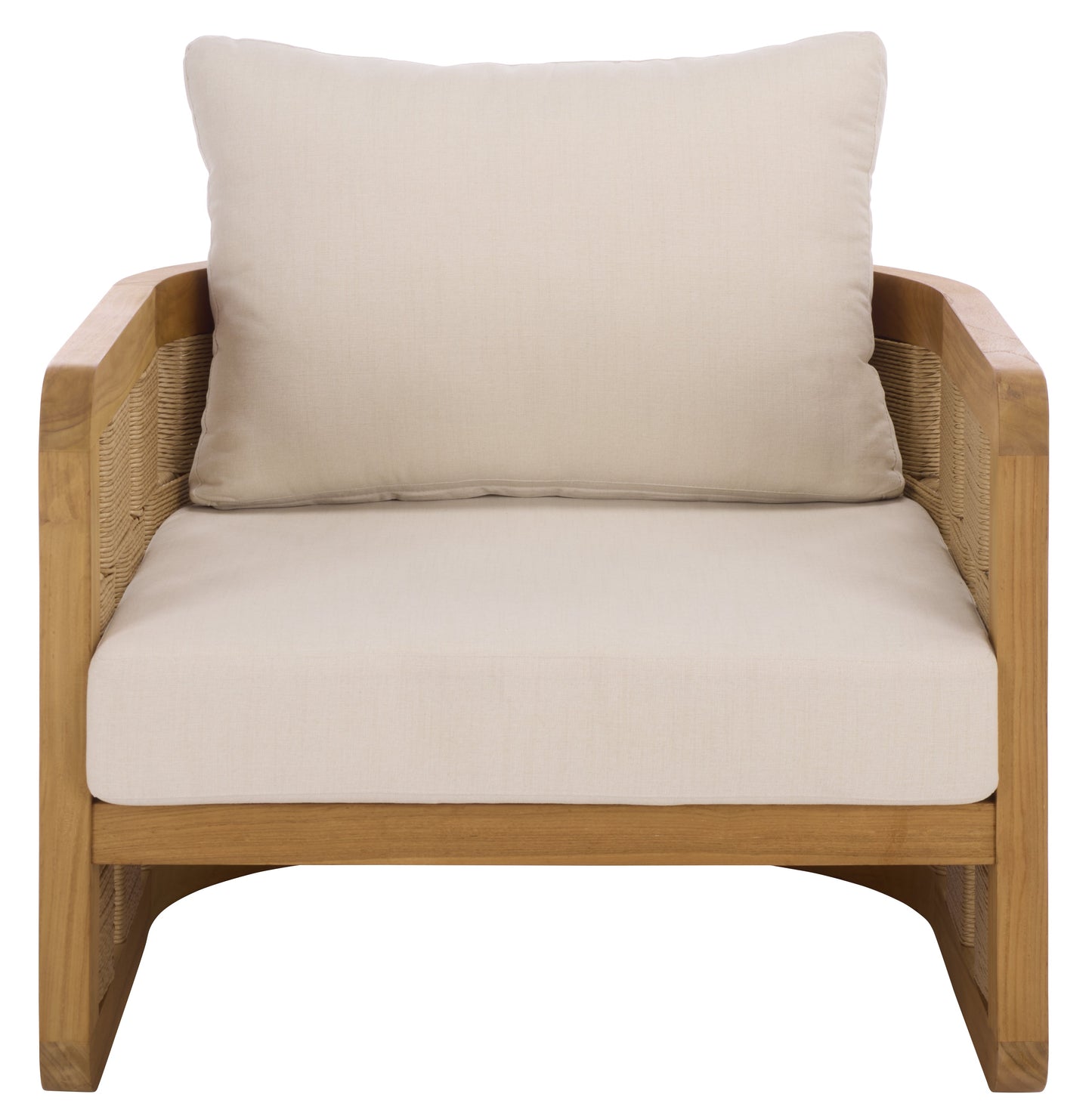 Skipper Teak And Hyacinth Patio Chair