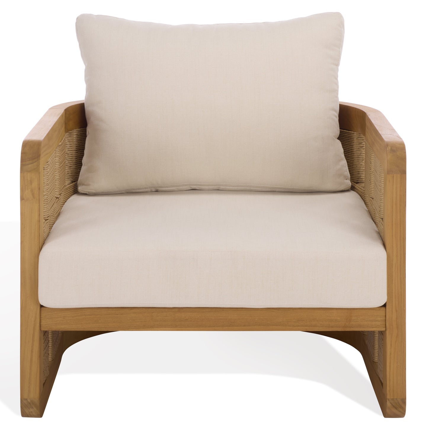 Skipper Teak And Hyacinth Patio Chair
