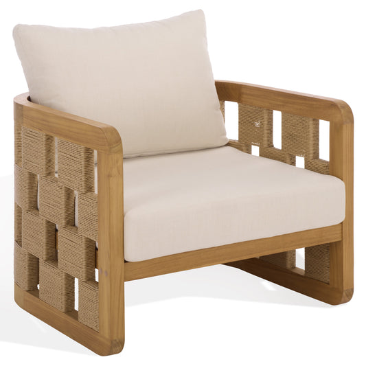 Skipper Teak And Hyacinth Patio Chair