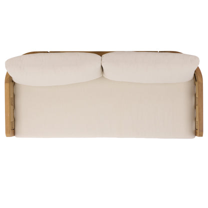 Skipper Teak And Hyacinth Patio Sofa